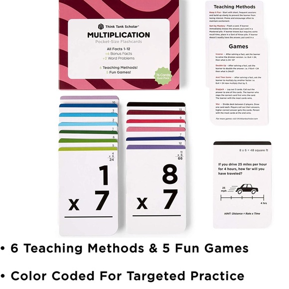 Multiplication cards - Picture 3 of 6